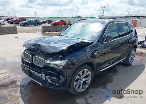 2017 BMW X3 Sdrive28I from USA, damaged, VIN 5UXWZ7C38H0V87525